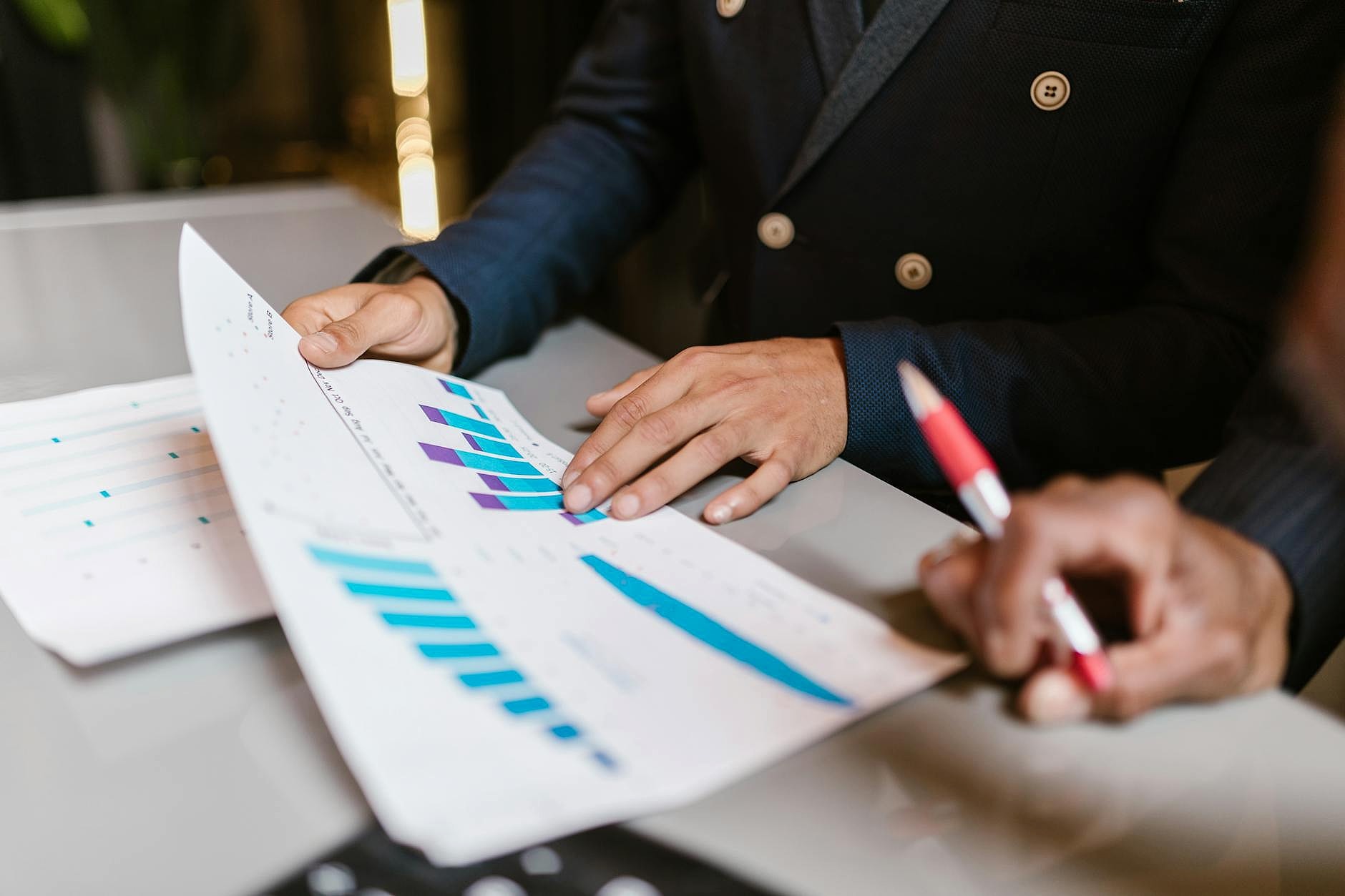 finance team reviewing procurement approval workflow documents